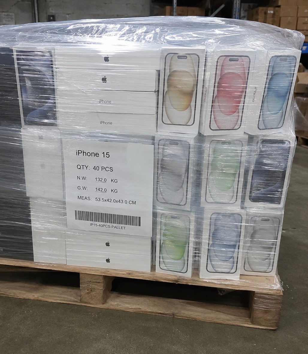 iPhone 15 Pallet – 40 Units Wholesale Apple Smartphones - Image 2