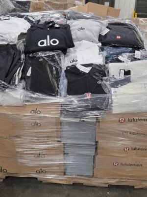 Alo & Lululemon Clothing Pallet – 250 Pieces Premium Activewear Wholesale