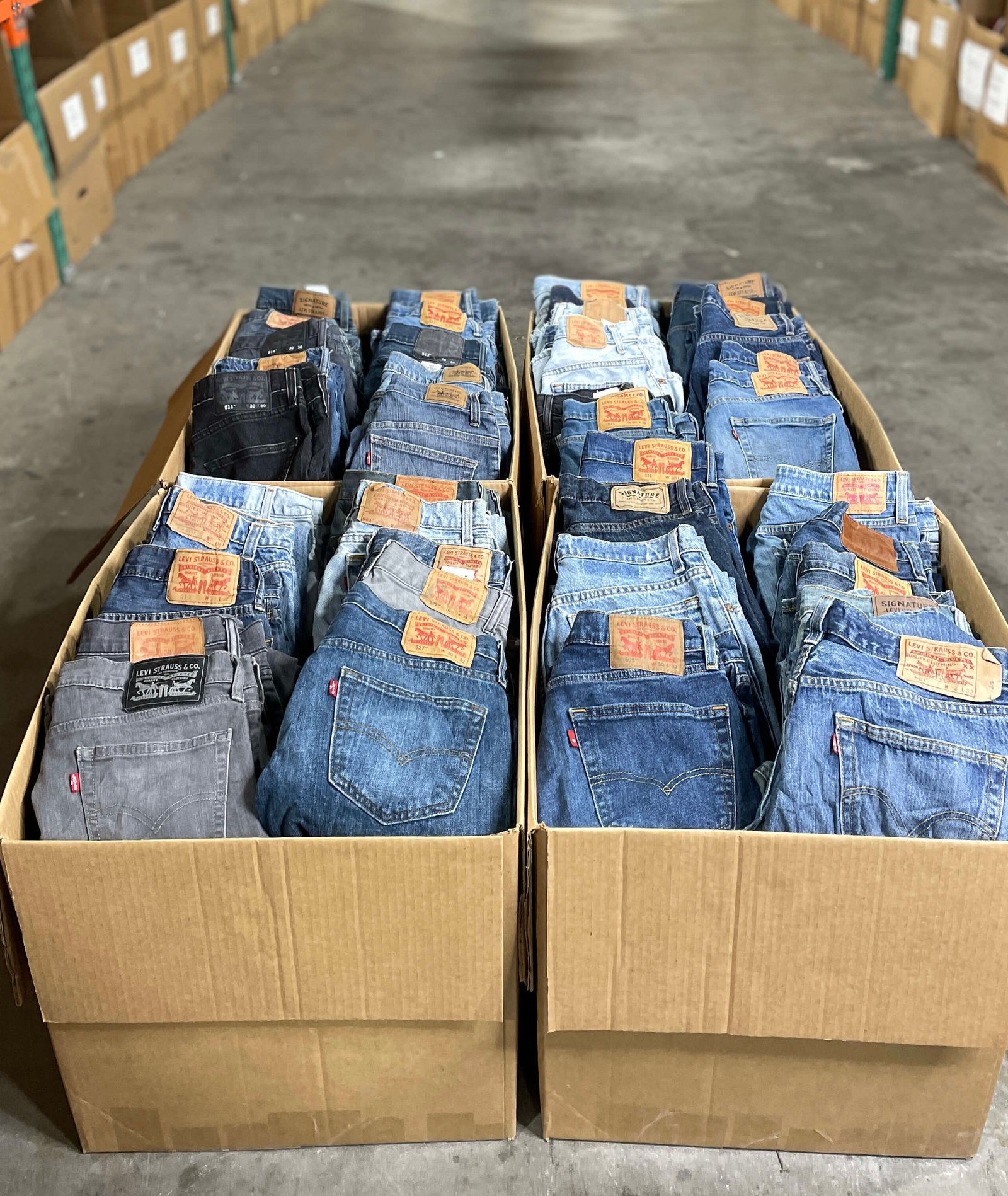 Levi’s Jeans Clothing Pallet