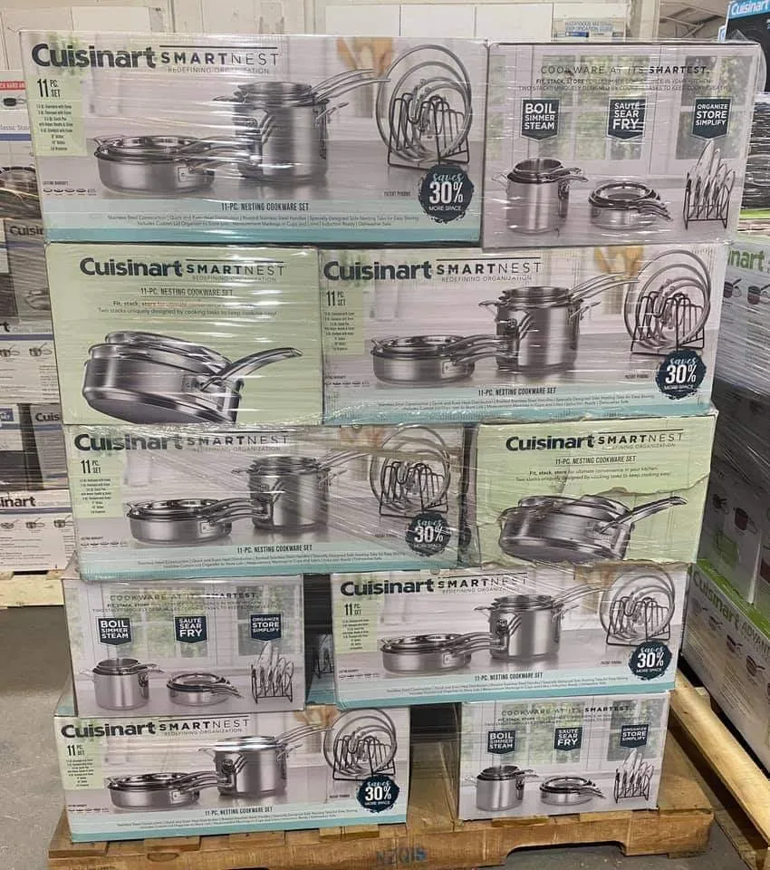 Cookware Set Liquidation Pallet – 60 Cookware Sets - Image 3